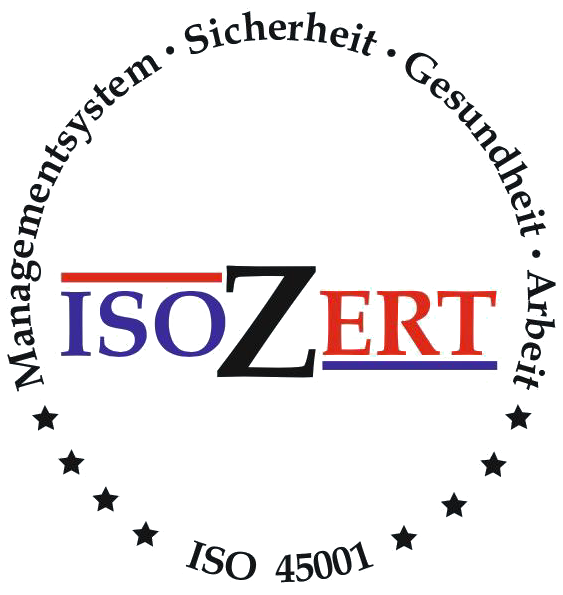 ISOZERT Arbeitsschutzmanagement ISO 45001